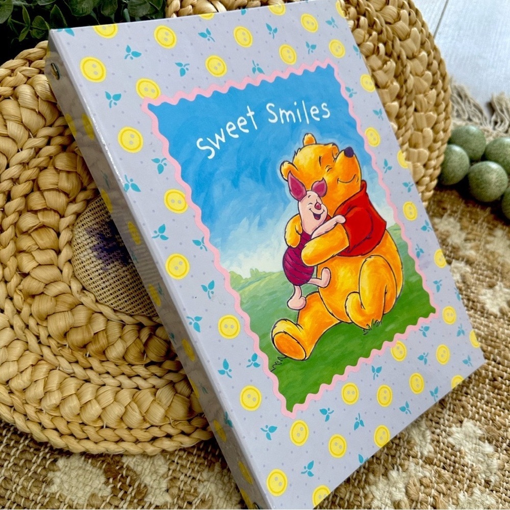 Vintage Hallmark Winnie The Pooh 4x6 Photo Album Holds 100 Photos - Picture 15 of 16